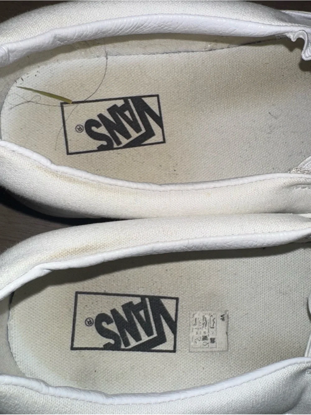 Vans White Men's Slip-On Loafers